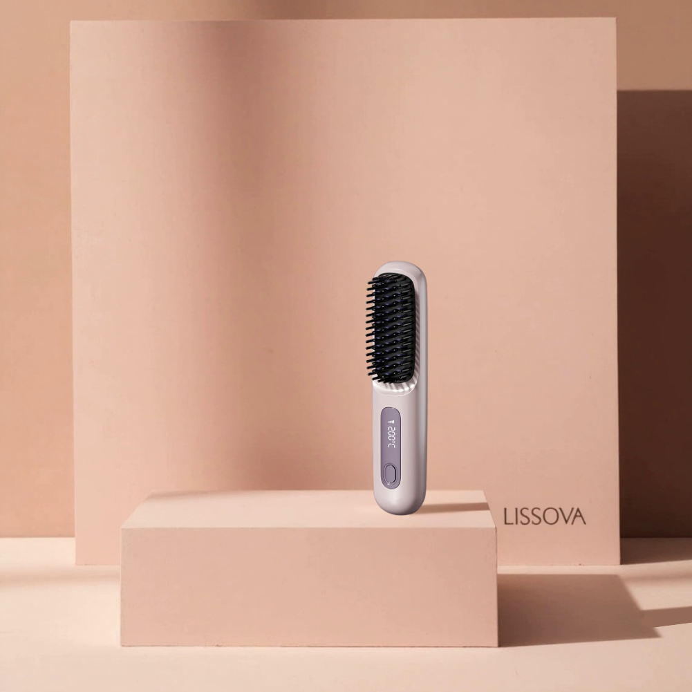 Przenośna bezprzewodowa prostownica – gładkie włosy, gdziekolwiek jesteś | Lissova GoBrush PRO